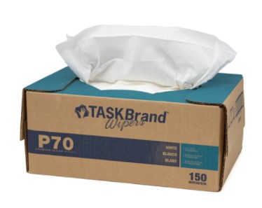 Taskbrand P70 Heavy Duty Hydrospun Wipers - Disposable Wipers